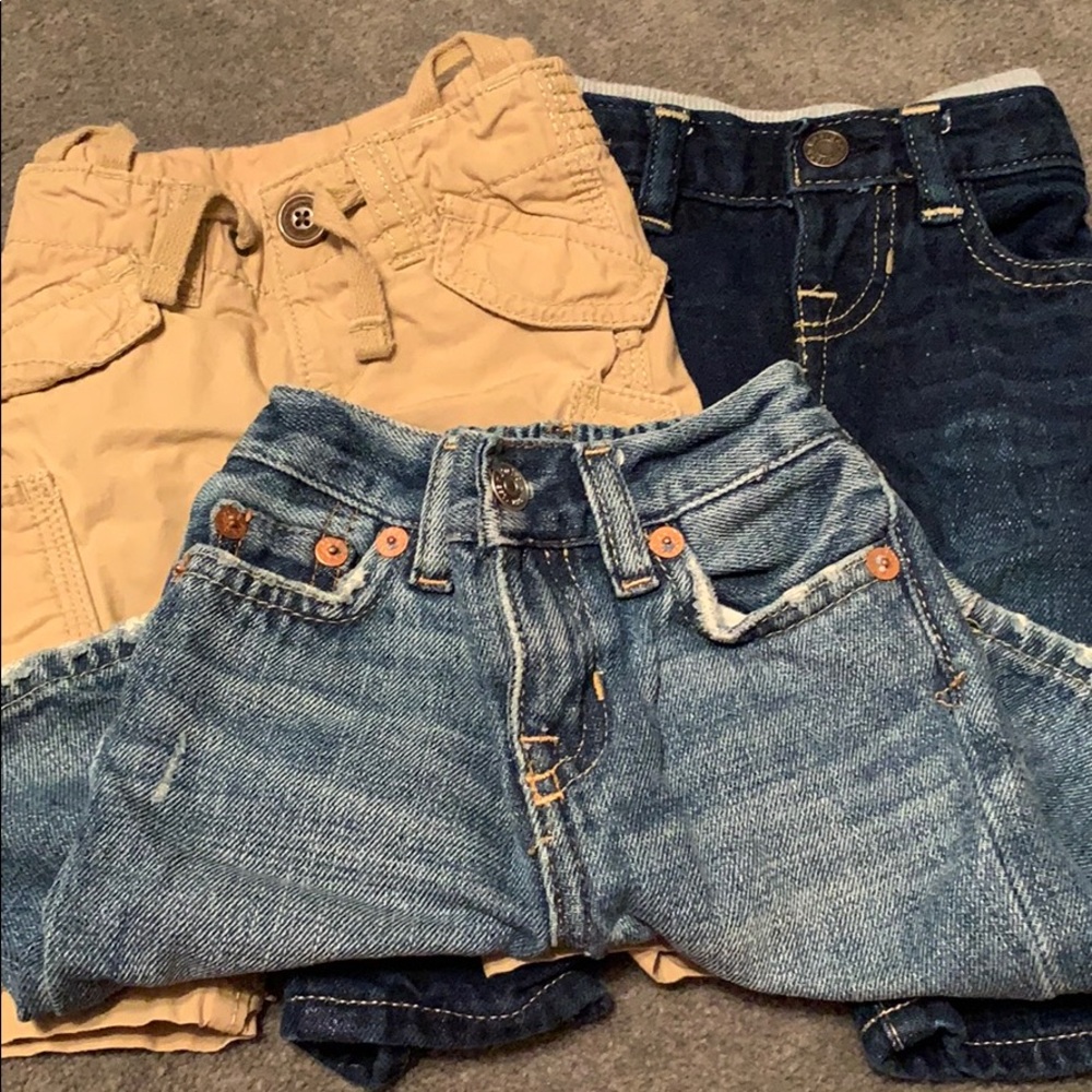 Lot of 0-3 Boys jeans/pants